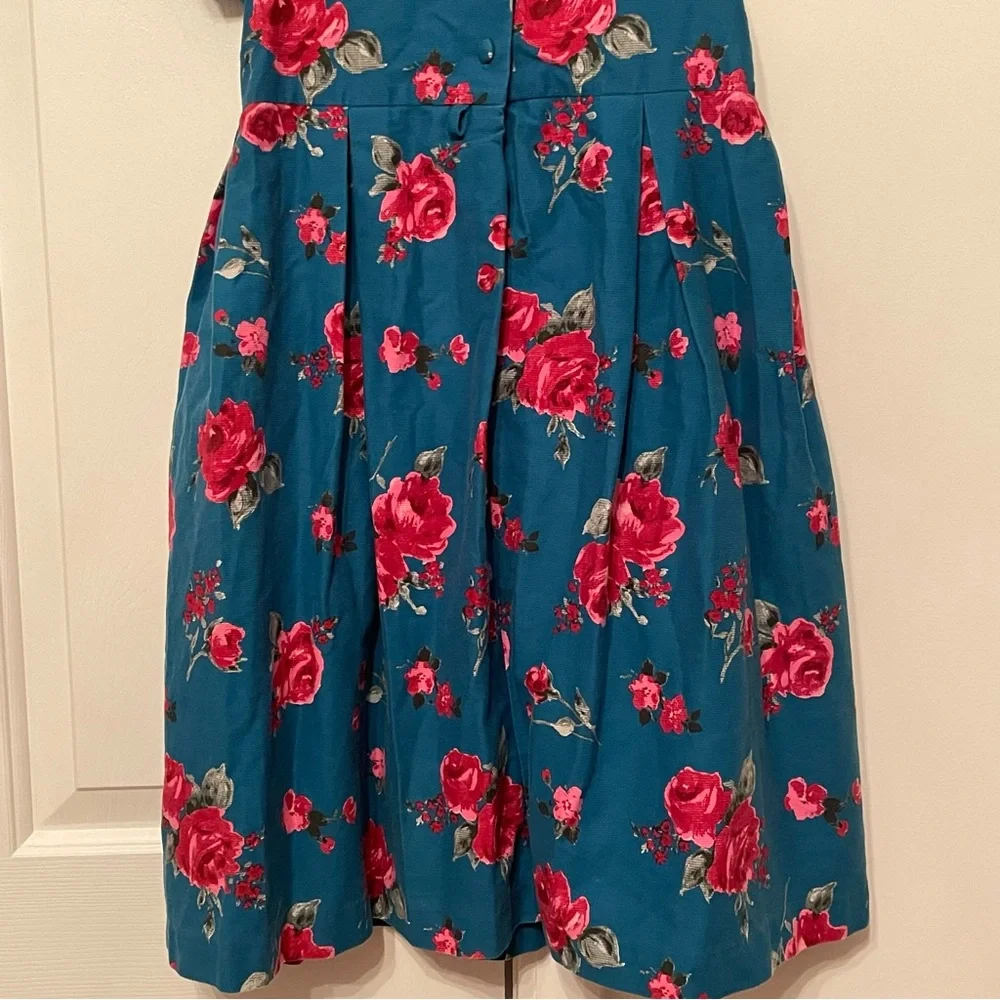 Laura Ashley vintage Mother and Child girls floral dress size 6 years  90s